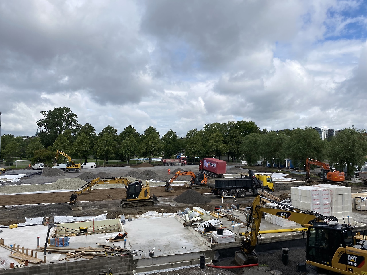 Kupittaan tekojäärata.